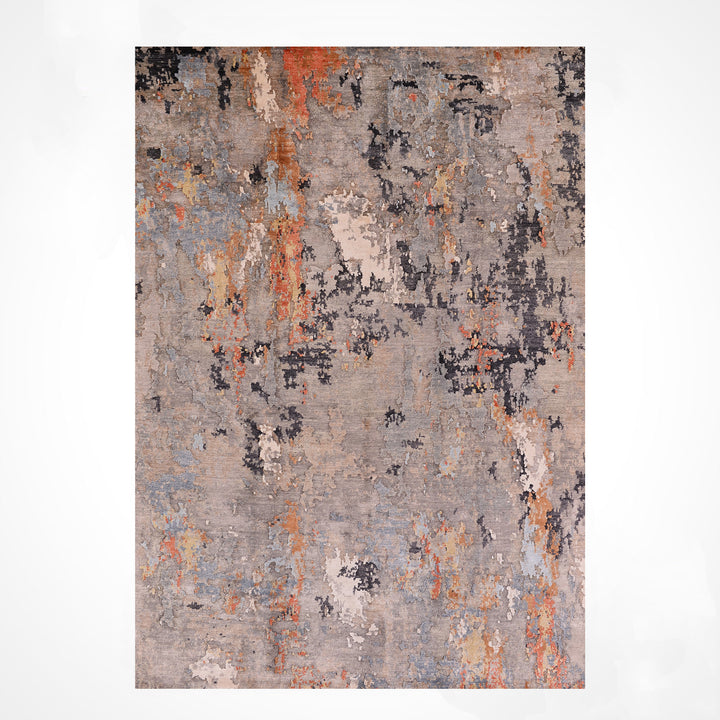 New Diamond Original Hand Woven Multi Wool Bamboo Carpet 200x303 6.06 Square Meters - 6x10 ft