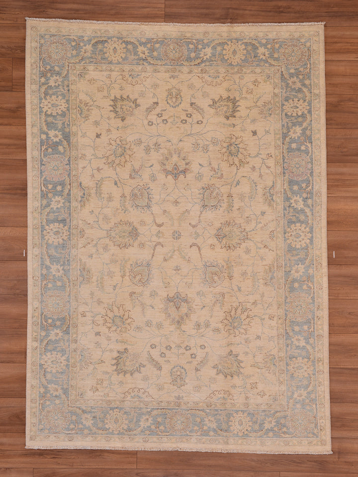 Uşak Original Hand Woven Pastel Vegetable Dyed Wool Carpet 170x239 4.06 Square Meters - 6x8 ft