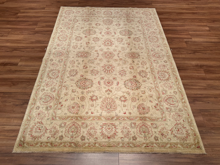 Uşak Original Hand Woven Pastel Vegetable Dyed Wool Carpet 171x244 4.17 Square Meters - 6x8 ft