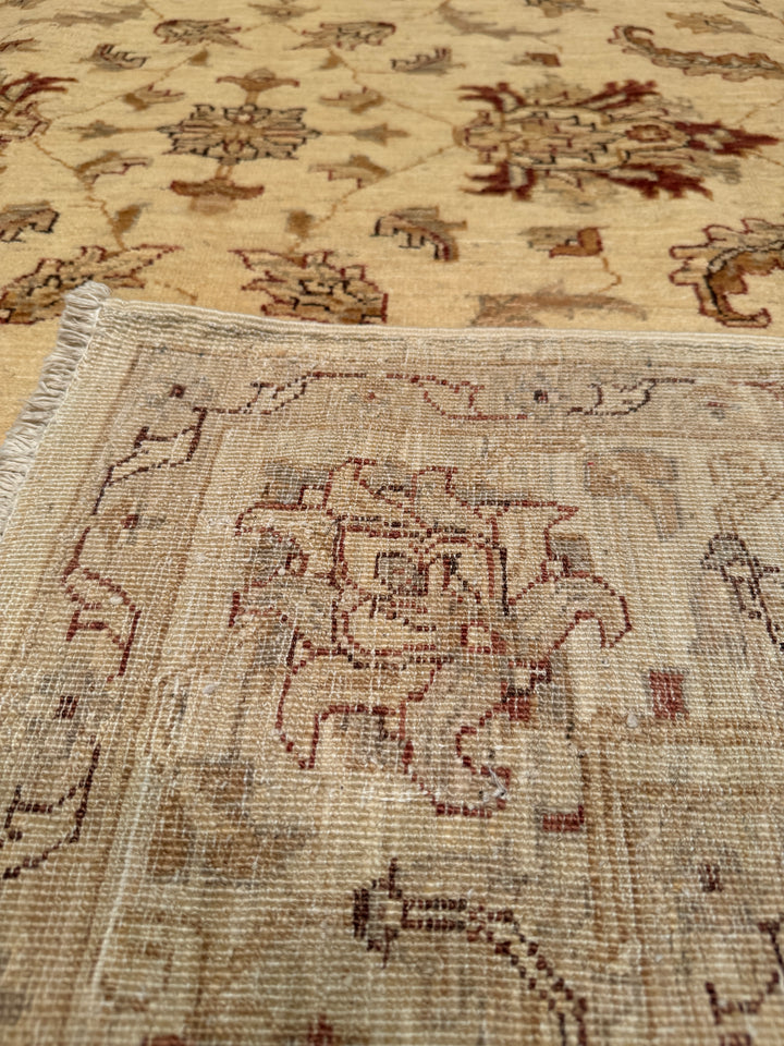 Uşak Original Hand Woven Pastel Vegetable Dyed Wool Carpet 167x229 3.82 Square Meters - 6x8 ft