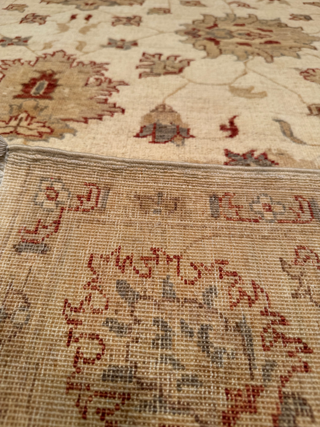 Uşak Original Hand Woven Pastel Vegetable Dyed Wool Carpet 168x233 3.91 Square Meters - 6x8 ft