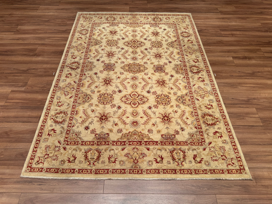 Uşak Original Hand Woven Pastel Vegetable Dyed Wool Carpet 170x239 4.06 Square Meters - 6x8 ft