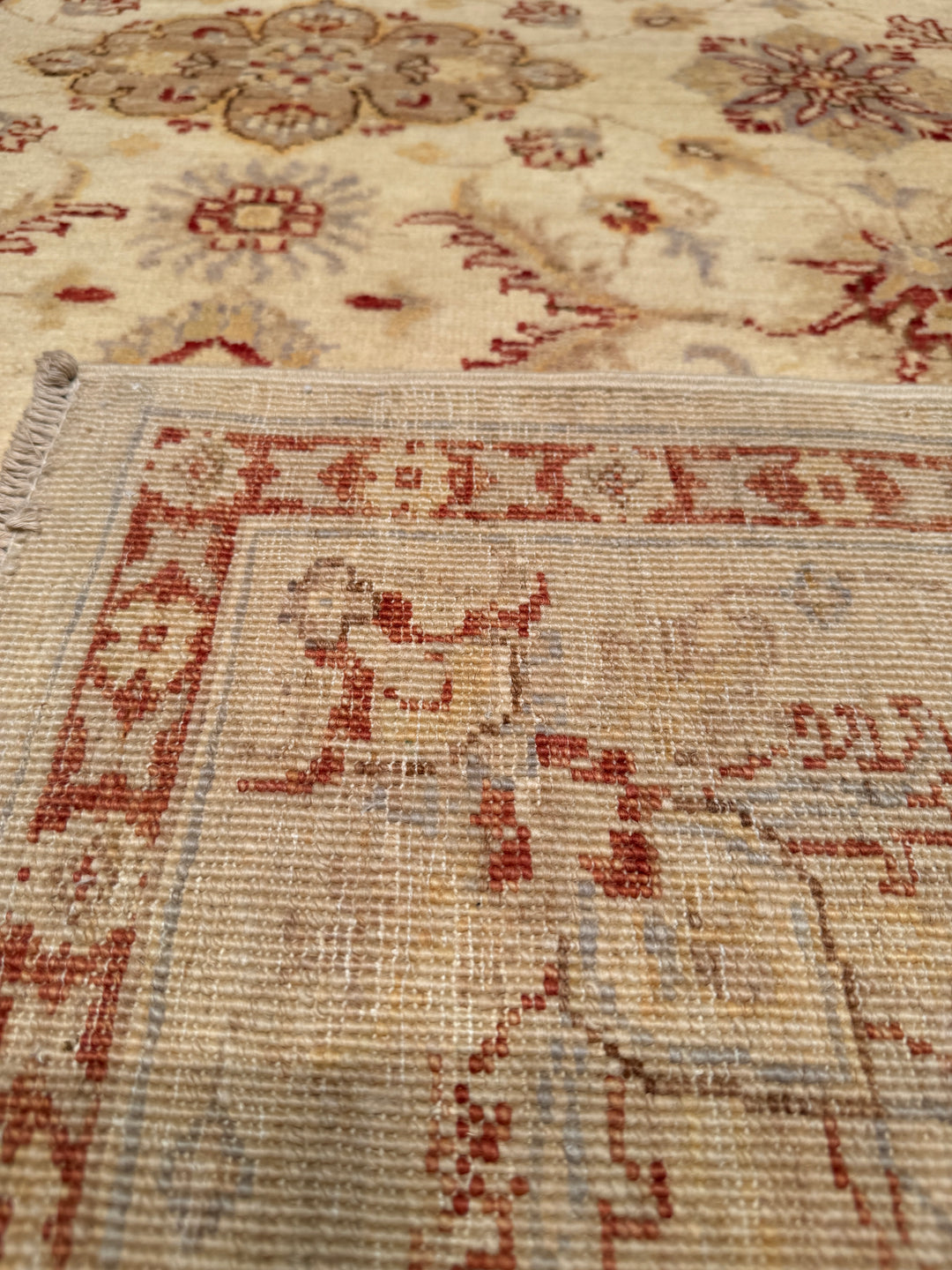 Uşak Original Hand Woven Pastel Vegetable Dyed Wool Carpet 170x239 4.06 Square Meters - 6x8 ft