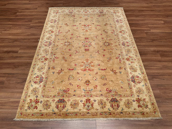 Uşak Original Hand Woven Pastel Vegetable Dyed Wool Carpet 171x245 4.19 Square Meters - 6x8 ft