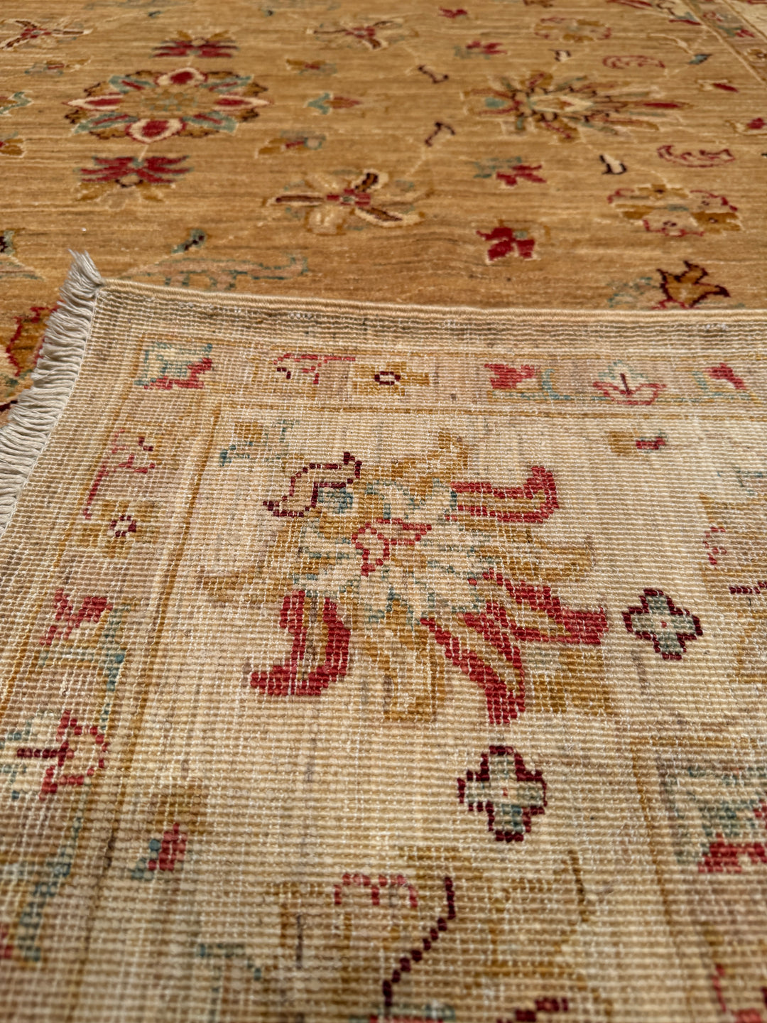 Uşak Original Hand Woven Pastel Vegetable Dyed Wool Carpet 171x245 4.19 Square Meters - 6x8 ft