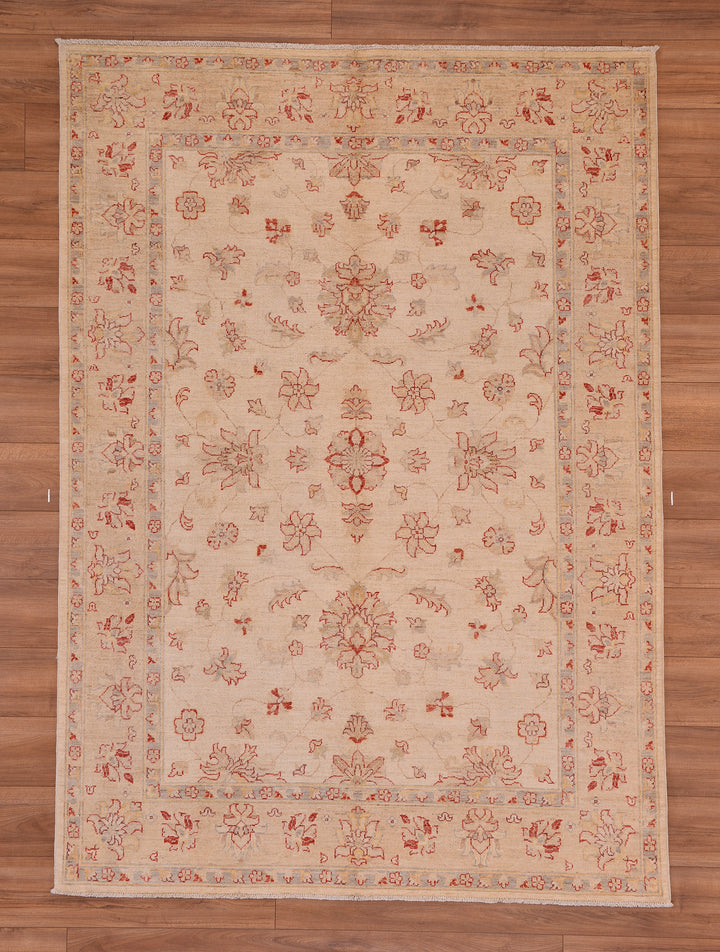 Uşak Original Hand Woven Pastel Vegetable Dyed Wool Carpet 170x238 4.04 Square Meters - 6x8 ft