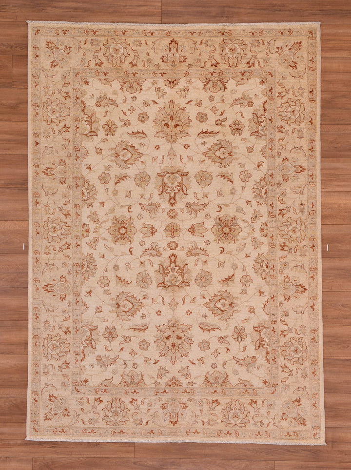 Uşak Original Hand Woven Pastel Vegetable Dyed Wool Carpet 169x239 4.04 Square Meters - 6x8 ft