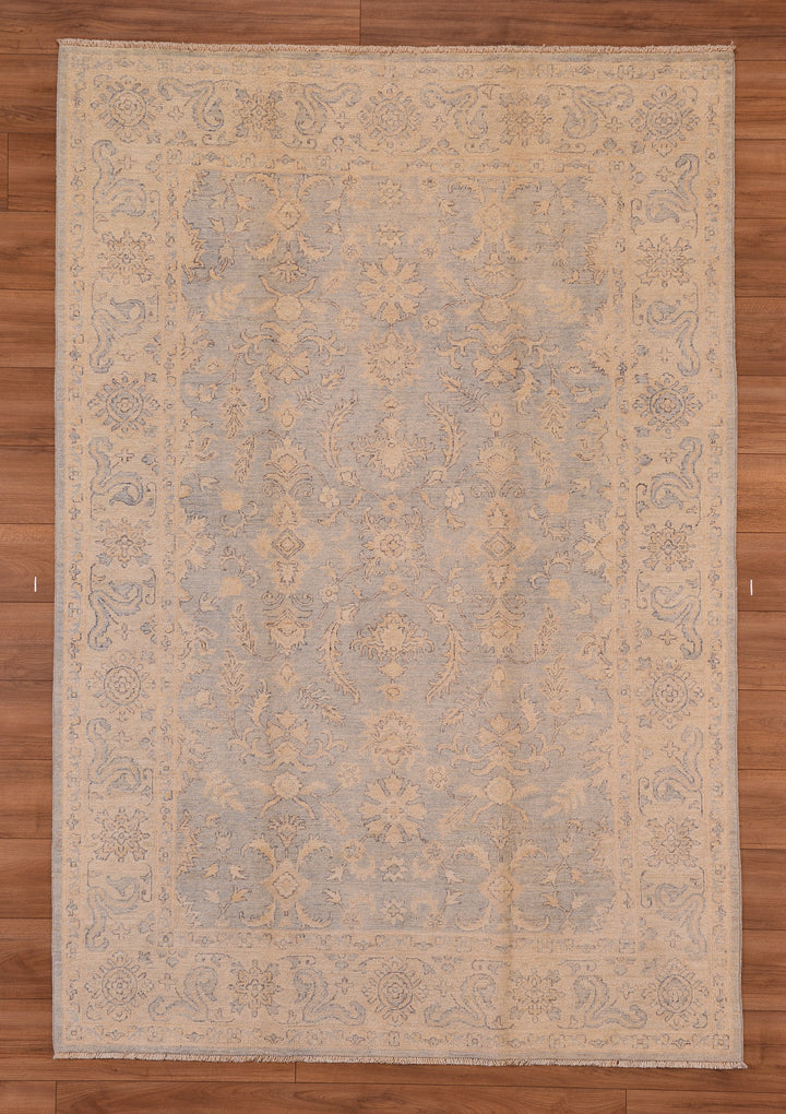 Uşak Original Hand Woven Pastel Vegetable Dyed Wool Carpet 167x246 4.11 Square Meters - 6x8 ft