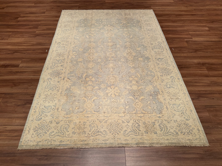 Uşak Original Hand Woven Pastel Vegetable Dyed Wool Carpet 167x246 4.11 Square Meters - 6x8 ft