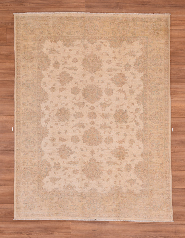 Uşak Original Hand Woven Pastel Vegetable Dyed Wool Carpet 171x225 3.85 Square Meters - 6x8 ft