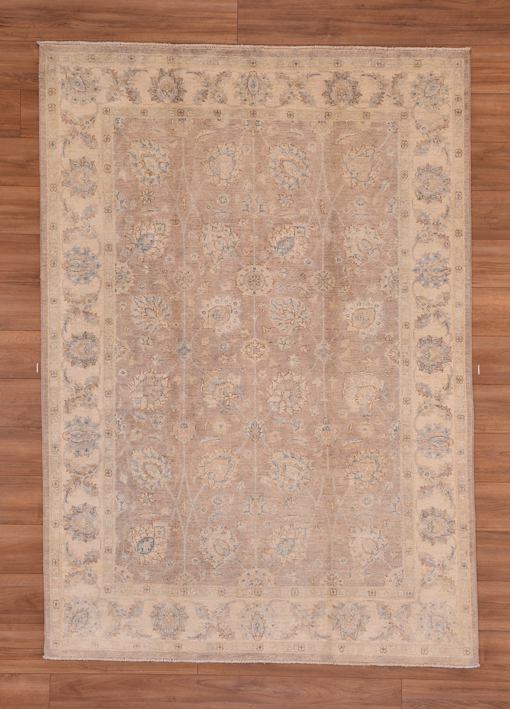 Uşak Original Hand Woven Pastel Vegetable Dyed Wool Carpet 171x243 4.16 Square Meters - 6x8 ft