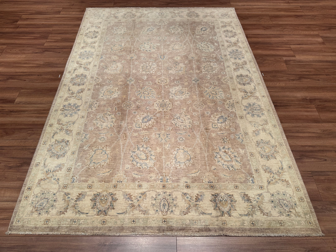 Uşak Original Hand Woven Pastel Vegetable Dyed Wool Carpet 171x243 4.16 Square Meters - 6x8 ft