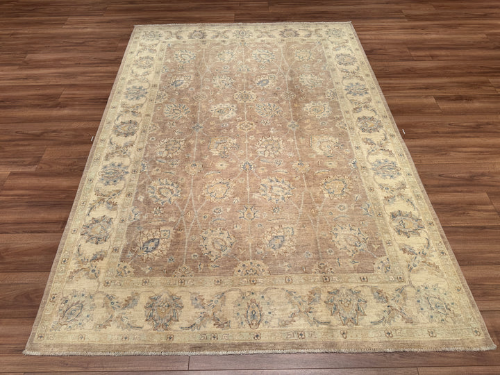 Uşak Original Hand Woven Pastel Vegetable Dyed Wool Carpet 171x243 4.16 Square Meters - 6x8 ft