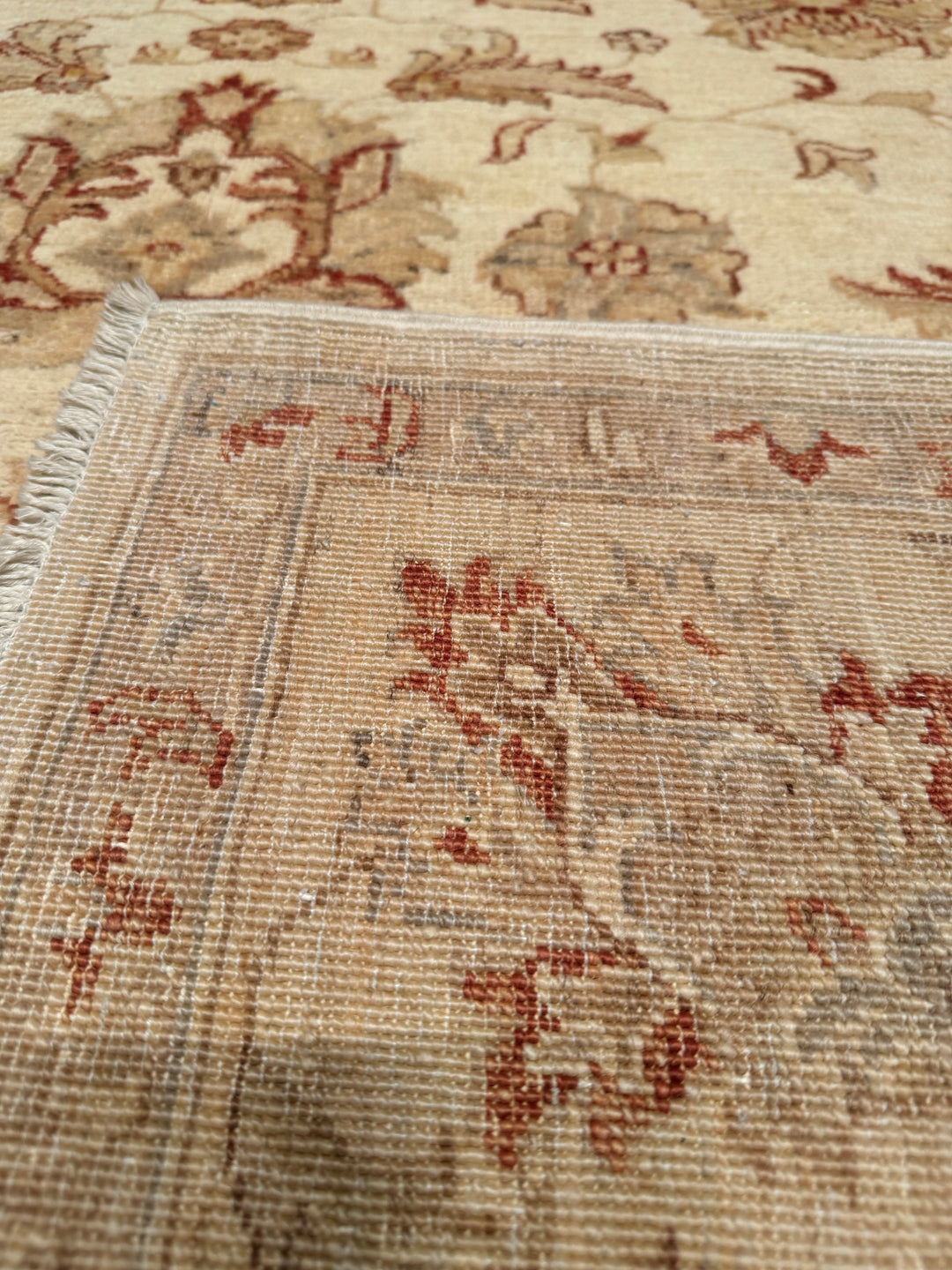 Uşak Original Hand Woven Pastel Vegetable Dyed Wool Carpet 169x239 4.04 Square Meters - 6x8 ft