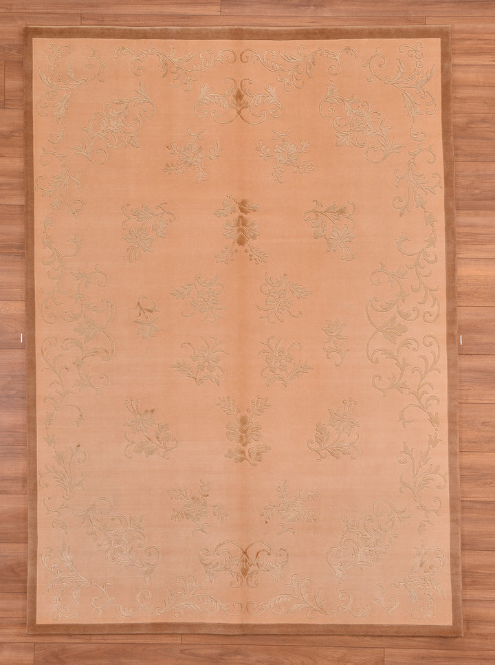 Dalyana Original Hand Woven Pastel Wool Bamboo Carpet 172x242 4.16 Square Meters - 5x8 ft