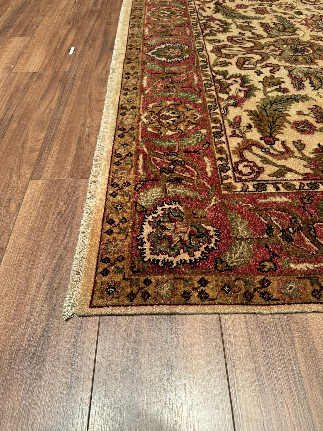 Uşak Original Hand Woven Brown Vegetable Dyed Wool Carpet 184x271 4.99 Square Meters - 6x8 ft