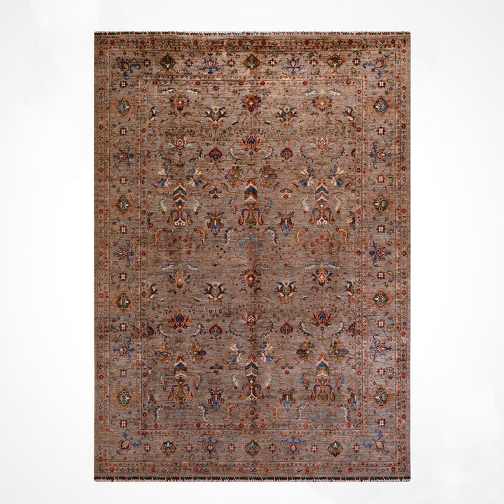 Sultani One Thousand and One Nights Original Handwoven Earth Dye Wool Rug 273x373 cm (10.18 square meters) - 9x12 ft 