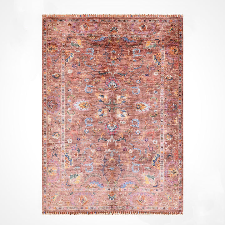 سجادة سلطاني بينبيرجيسي الأصلية المصنوعة يدويًا من الصوف المصبوغ بالجذور 127 × 181 2.30 متر مربع - 4 × 6 قدم 