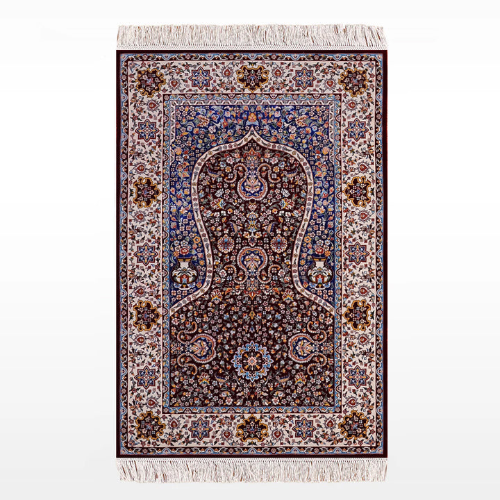 İran Kırmızı Seccade 0.80x120 0.96 Metrekare Namazlık - 2x4 ft