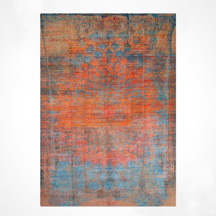 Oxidised Orijinal El Dokuması Multi Yün İpek Halı 272x363 9.87 Metrekare - 9x12 ft