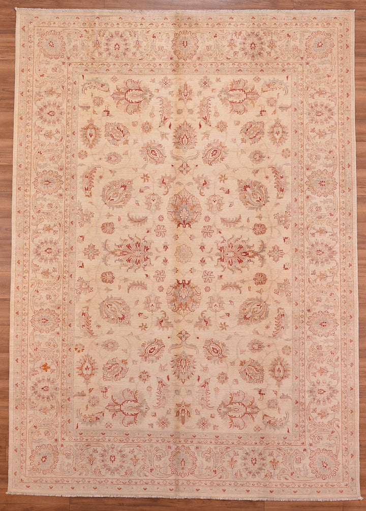 Uşak Original Hand Woven Pastel Vegetable Dyed Wool Carpet 247x346 8.55 Square Meters - 9x12 ft