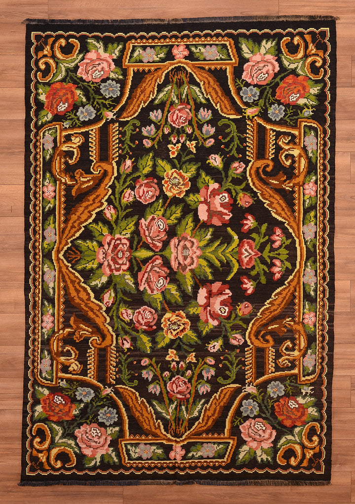 Karabakh Original Hand Woven Kilim 185x275 5.09 Square Meters - 6x9 ft