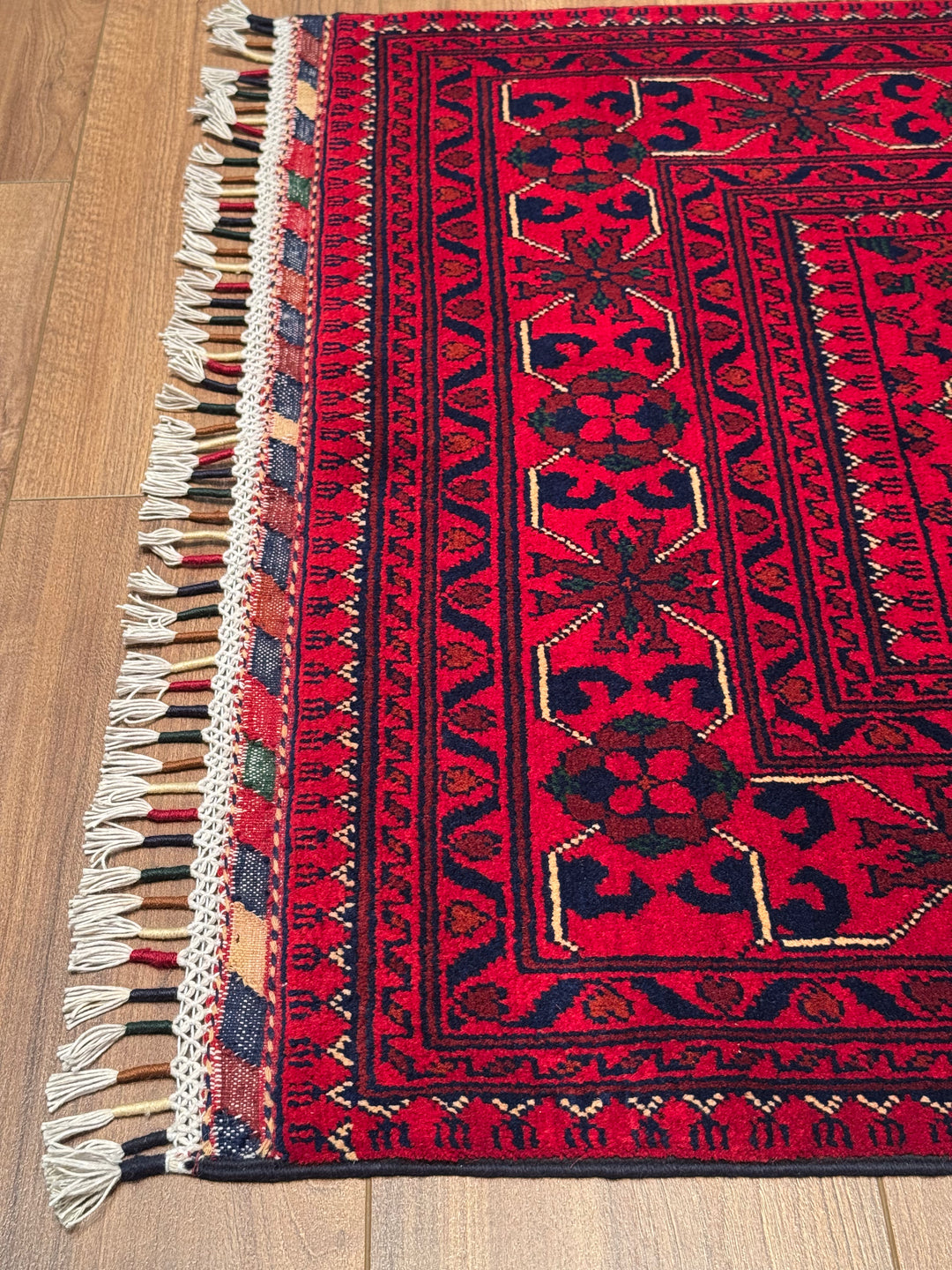 Afgan Halısı Hamyap Yolluk Orijinal El Dokuması Kök Boya Yün 0.84x290 2.44 Metrekare - 3x10 ft