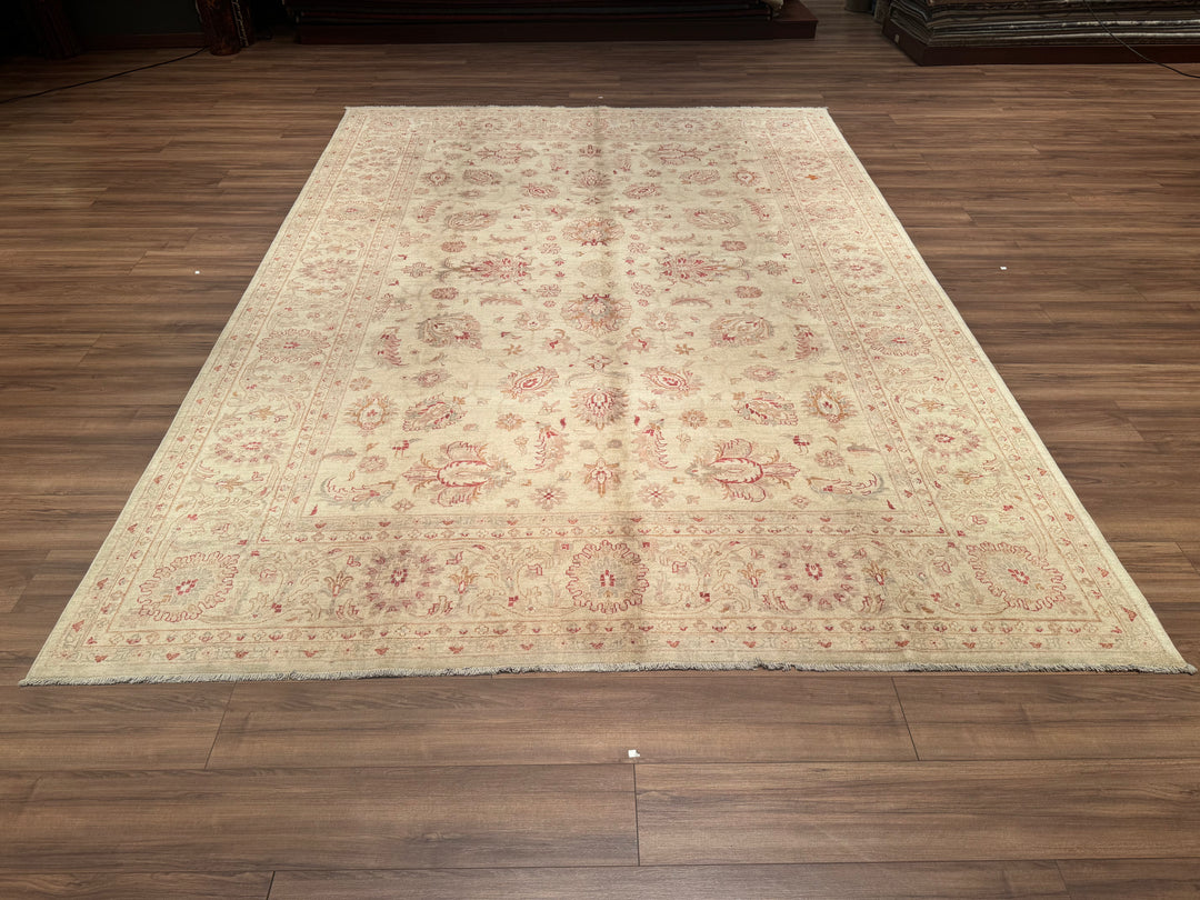 Uşak Original Hand Woven Pastel Vegetable Dyed Wool Carpet 247x346 8.55 Square Meters - 9x12 ft