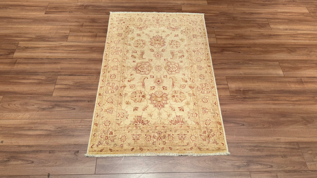 Uşak Orjinal El Dokuması Pastel Kök Boya Yün Halı 0.94x146 1.37 Metrekare - 3x5 ft