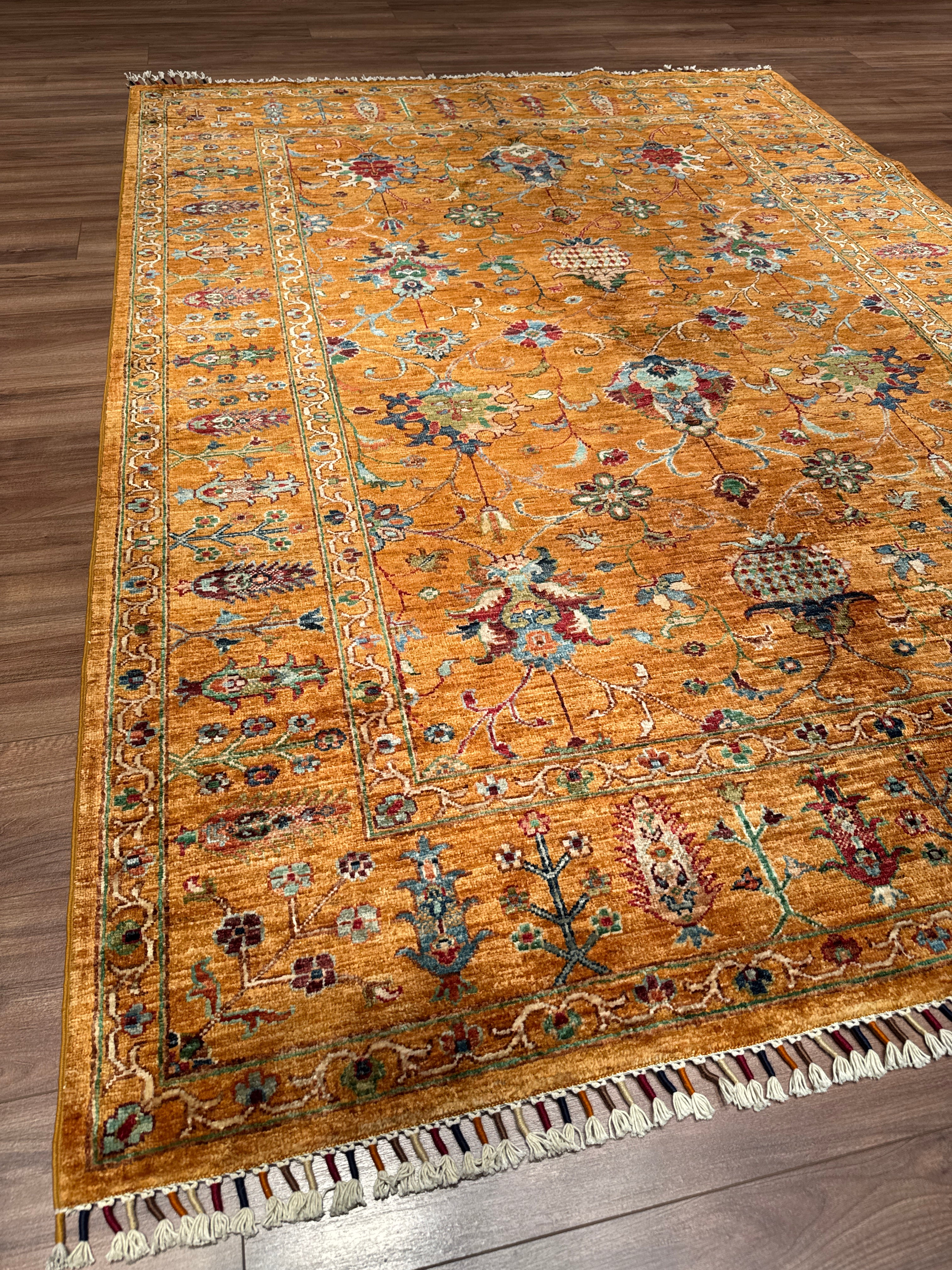 Sultani One Thousand and One Nights Original Hand-Woven Orange