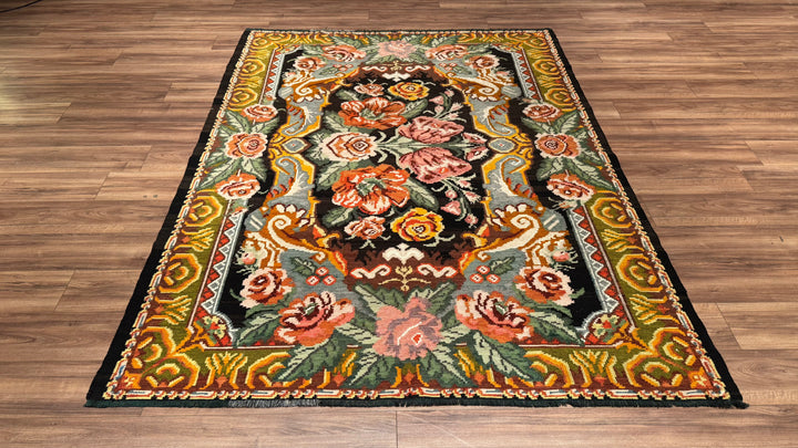 Karabağ Orjinal El Dokuması Kilim 191x250 4.78 Metrekare - 5x8 ft