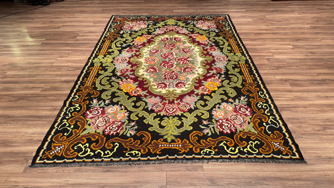 Karabağ Orjinal El Dokuması Kilim 215x318 6.84 Metrekare - 6x10 ft