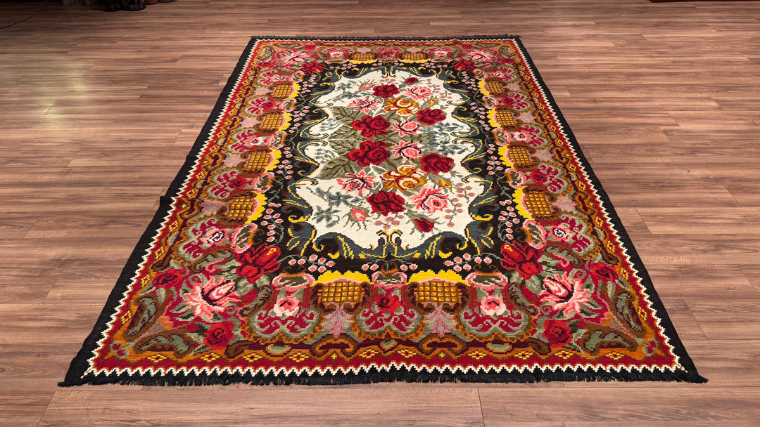 Karabakh Original Hand Woven Kilim 211x311 6.56 Square Meters - 6x10 ft