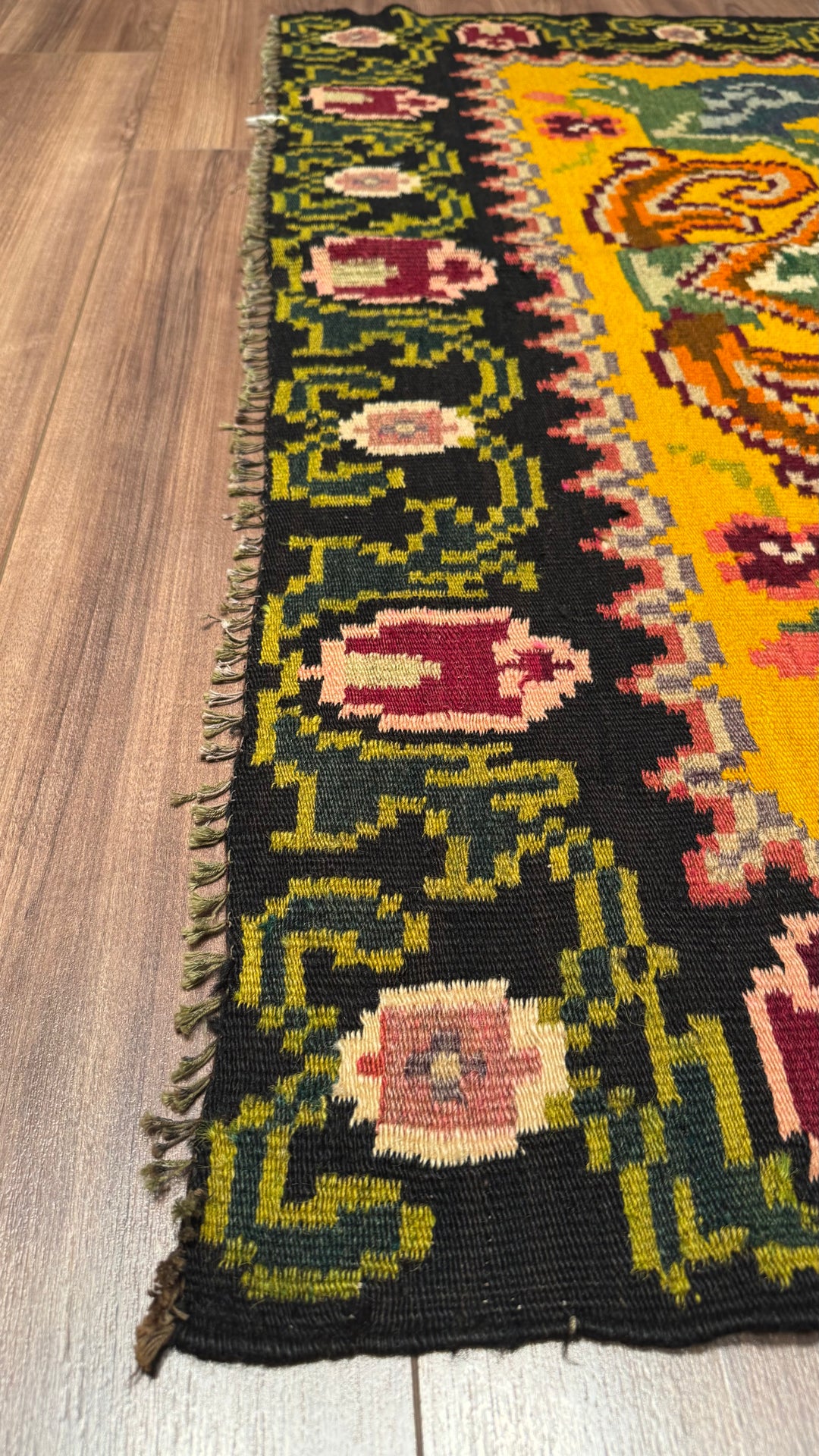 Karabağ Orjinal El Dokuması Kilim  137x186 2.54 Metrekare - 4x6 ft