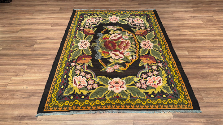 Karabağ Orjinal El Dokuması Kilim  171x226 3.86 Metrekare - 5x7 ft