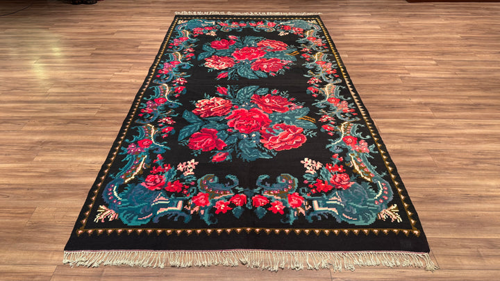 Karabağ Orjinal El Dokuması Kilim 197x375 7.39 Metrekare - 6x12 ft