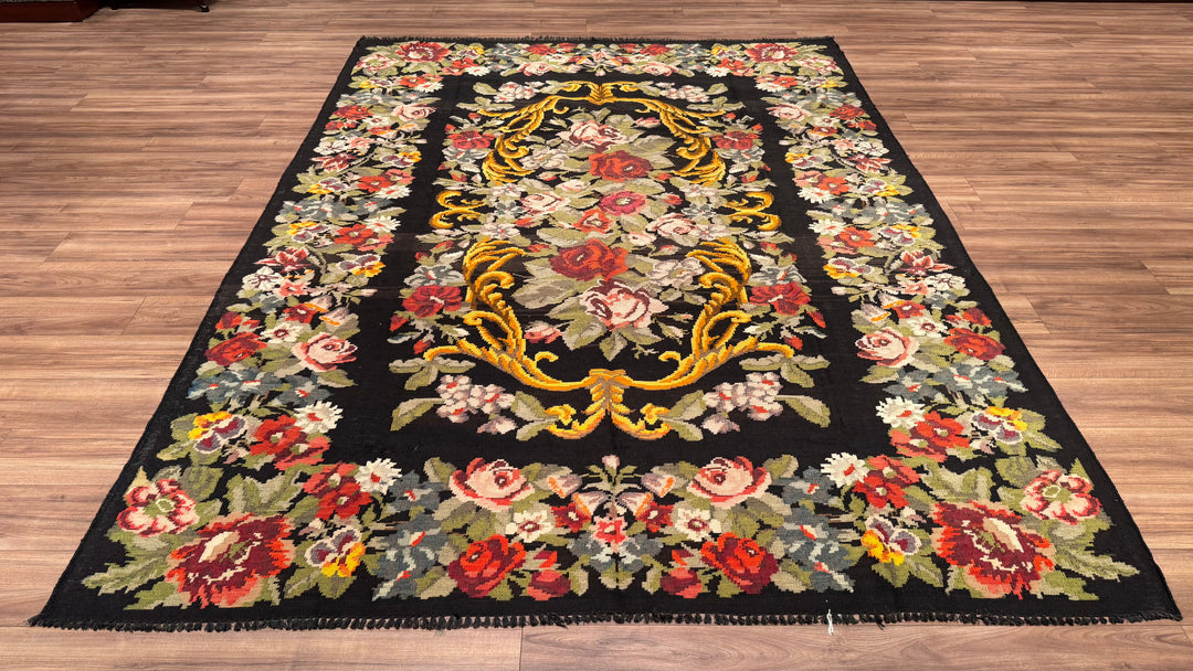 Karabağ Orjinal El Dokuması Kilim 246x332 8.16 Metrekare - 8x11 ft