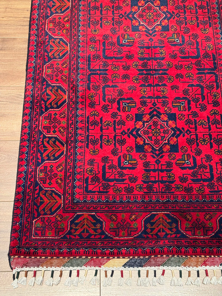 Afghan Hamyap Runner Rug, Original Handwoven, Naturally Dyed Wool, 0.83x310 cm (2.57 square meters) - 3x10 ft 
