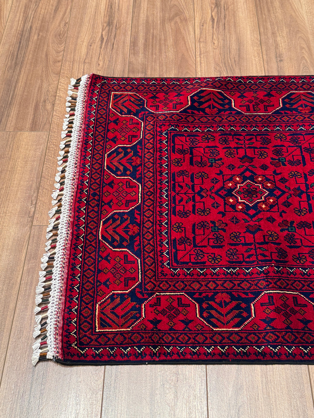 Afgan Halısı Hamyap Yolluk Orijinal El Dokuması Kök Boya Yün 0.79x197 1.56 Metrekare - 2x6 ft