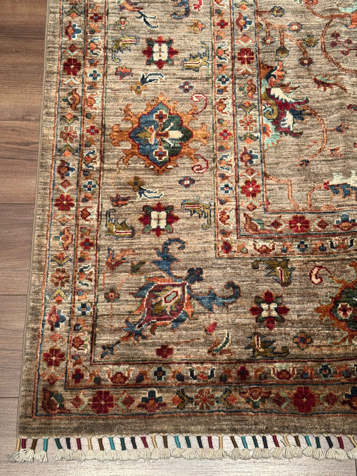 Sultani One Thousand and One Nights Original Handwoven Earth Dye Wool Rug 273x373 cm (10.18 square meters) - 9x12 ft 